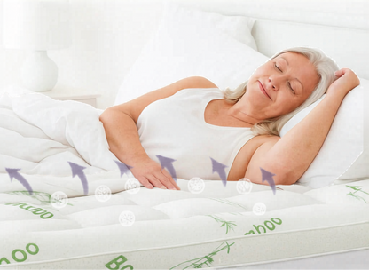 Alveriq™ Bamboo Mattress Topper